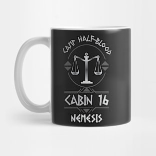 Cabin #16 in Camp Half Blood, Child of Nemesis – Percy Jackson inspired design Mug